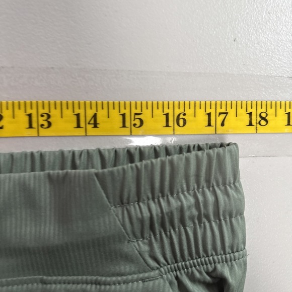 Eddie‎ Bauer Pants Womens L Stripe Track Jogger Ankle Pull On Stretch Green - Picture 13 of 16